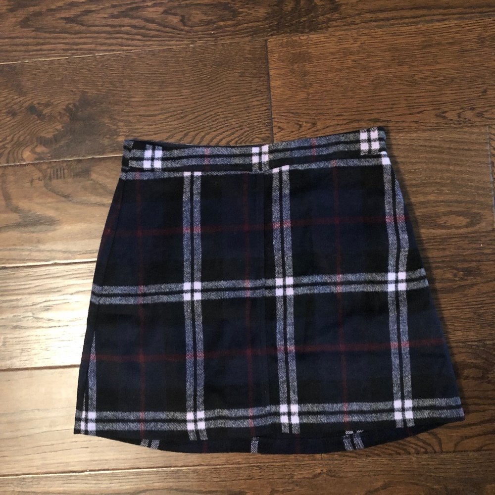 Lulus mini plaid skirt